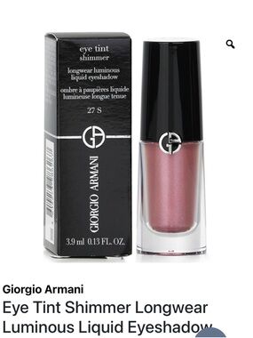 Giorgio Armani Eye Tint Shimmer Longwear Liquid Eyeshadow - Shade 27S Peony